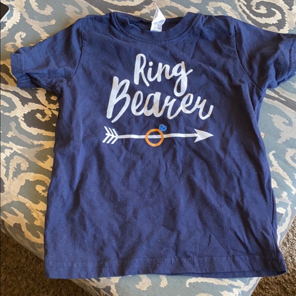 2T Ring Bearer tshirt